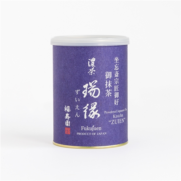 坐忘斎宗匠御好 御抹茶 濃茶瑞縁 200g缶入