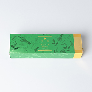 2025 Chocolate Collection 宇治抹茶ボンボン・濃茶トリュフ パッケージ画像